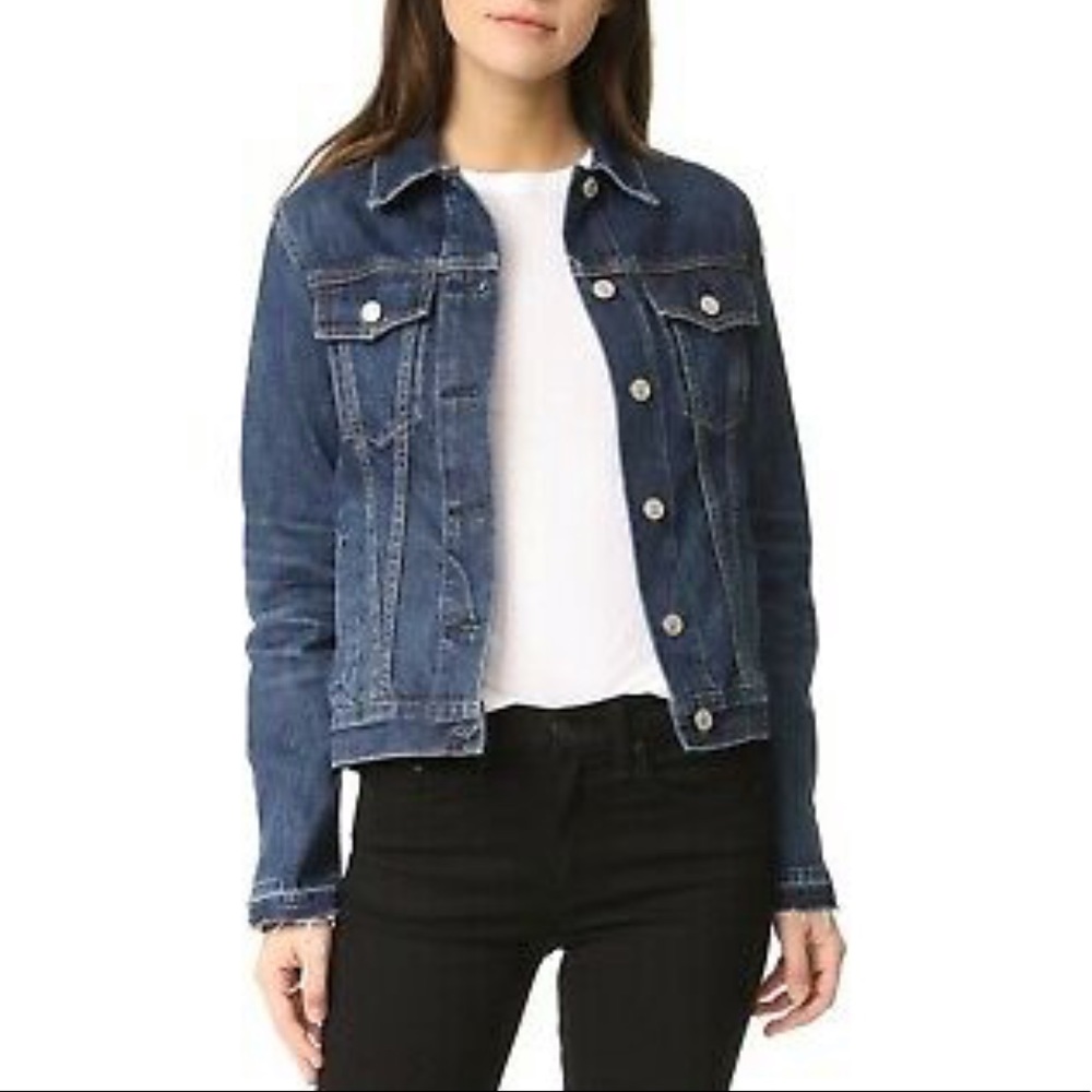Rag & Bone Cuffless Jean Jacket (M)
